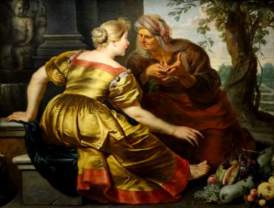 "Vertumne et Pomone", Cornelis de Vos, vers 1631-1635. Exp…