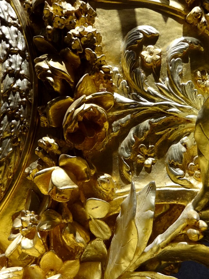 Détail du baromètre du Dauphin, futur Louis XVI. Jean-Jose…