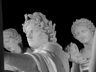"Apollon servi par les nymphes" (détail), François Girardo…