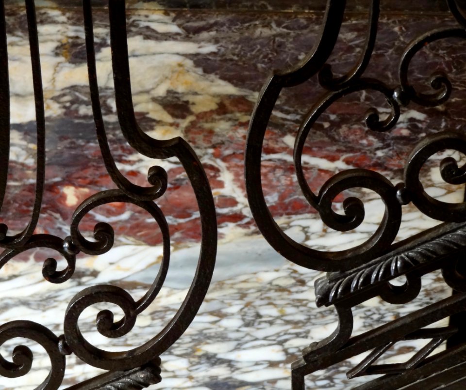 Détail de l'escalier d'honneur du musée des beaux-arts d'A…