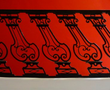 Détail de l'escalier d'honneur du musée des beaux-arts d'A…