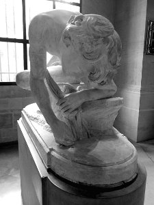 "Narcisse", Ernest-Eugène Hiolle, 1868. Palais des beaux-a…