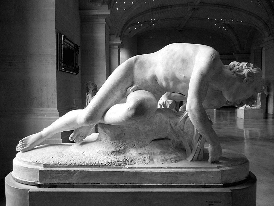 "Narcisse", Ernest-Eugène Hiolle, 1868. Palais des beaux-a…