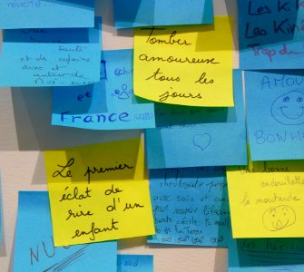 Palais des beaux-arts de Lille : petits mots laissés par l…