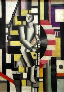Esquisse pour "L'homme au chien", Fernand Léger, 1920.