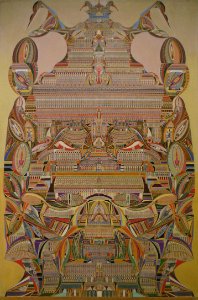 "L'esprit de la pyramide", Augustin Lesage, 1926.