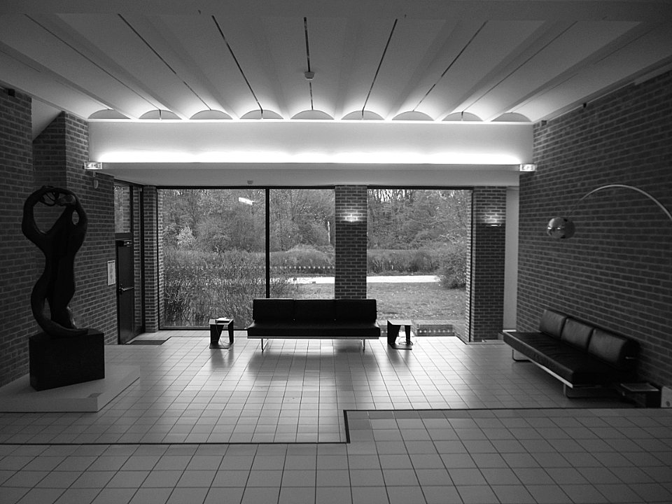 Espace détante et multimédia au LaM de Villeneuve-d'Ascq.