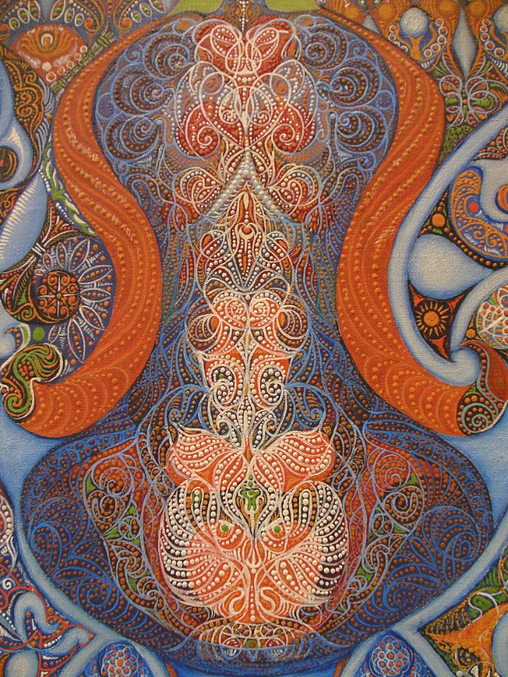 "Trois prophètes" (détail), Victor simon.