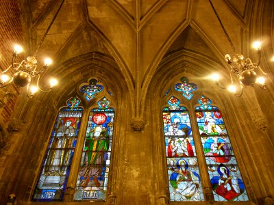 Une vue de la chapelle du Palais Rihour, à Lille.