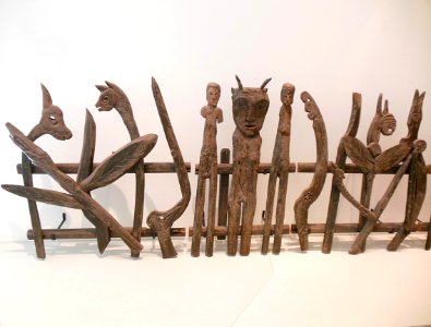 "Ensemble de barrières" (détail), Theo Wiesen, 1972-1977.