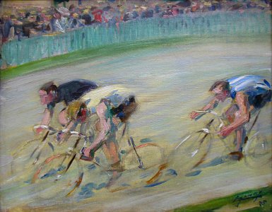 "The final rush", Lucien Jonas, 1905.