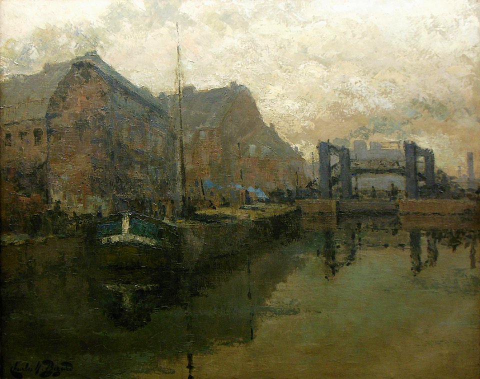 "Le quai de Lorient et le pont Nikès à Bordeaux", Charles-…