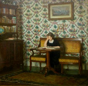 "La lecture", René-Xavier Prinet.