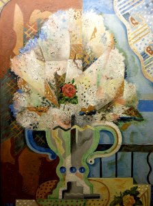 "Nature morte" (détail), Jean-Francis Langlenne, 1947.