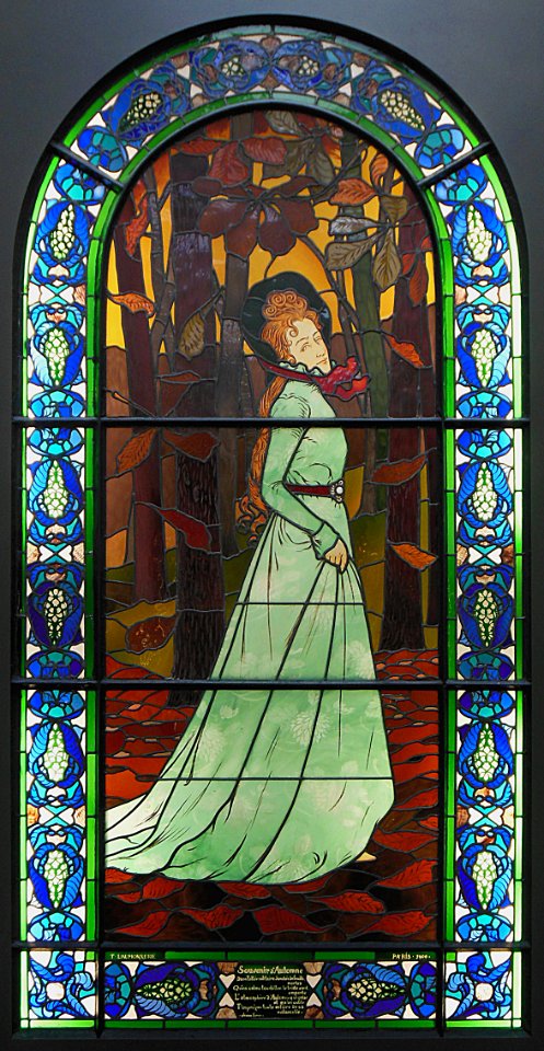 "Souvenir d'automne", Théophile Laumonnerie, 1900-1901.