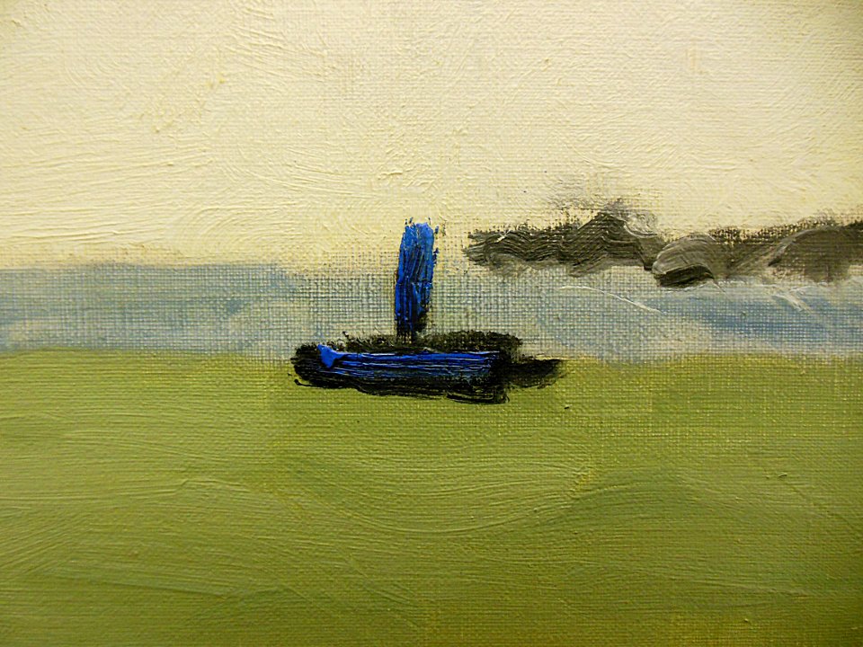 "Deauville, le bateau du Havre à Trouville" (détail), Kees…