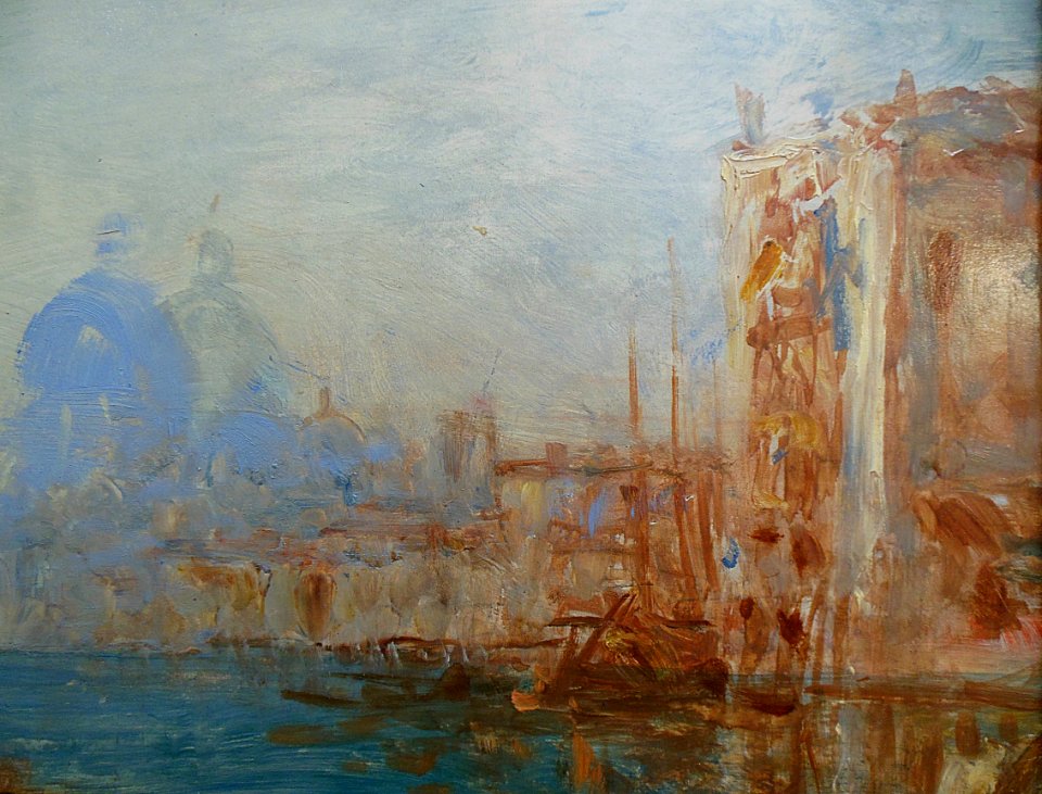 "Venise" (détail), de Félix Ziem.