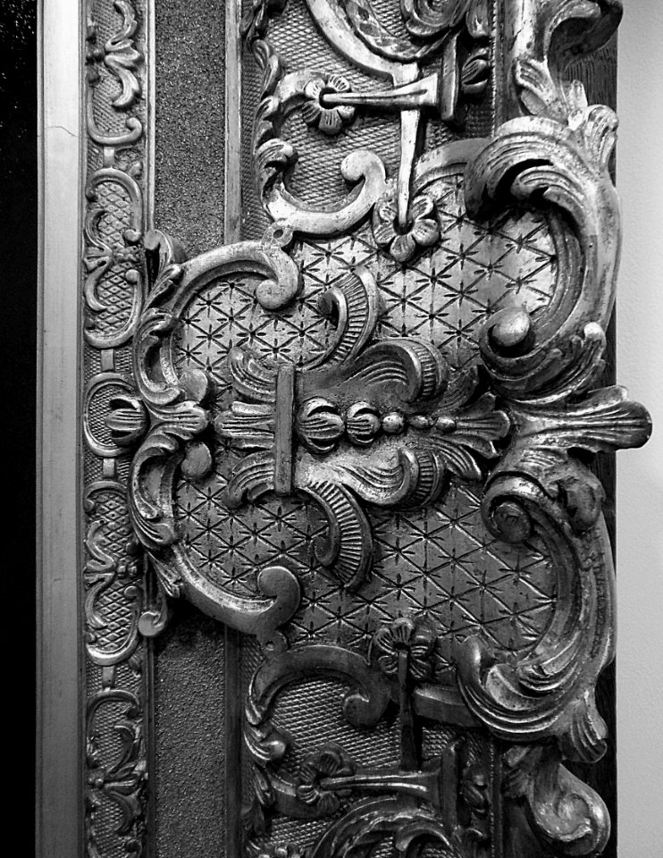 Musée de la Piscine, Roubaix : détail d'un cadre.