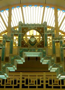 Musée de la Piscine, Roubaix: vue d'une partie du portique…