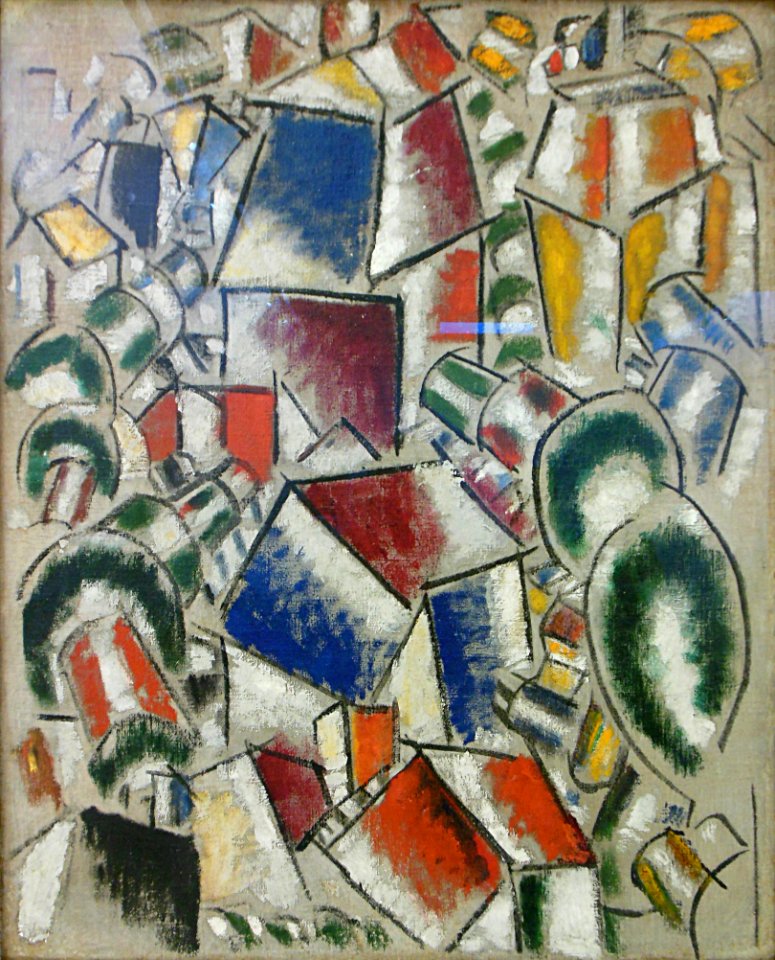 "Paysage", Fernand Léger, 1914.