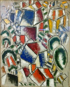 "Paysage", Fernand Léger, 1914.