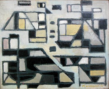 "Port marchand", Alfred Manessier, 1950.