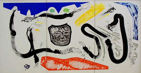 "Espace-peinture, 21-1-1985", Jean-Michel Sanejouand, 1985…