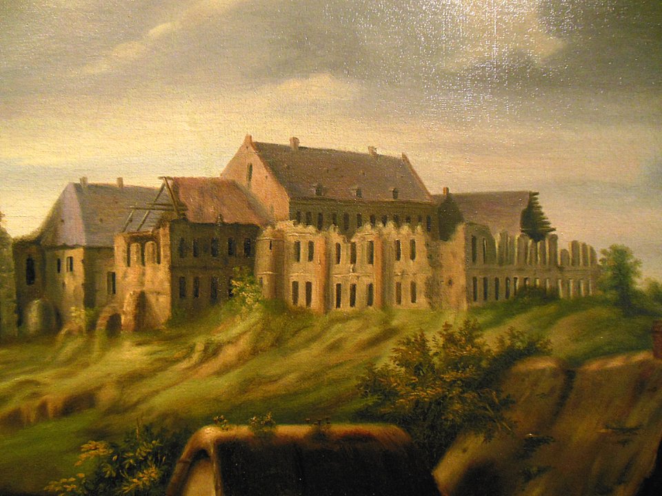 "L'abbaye du Mont Saint-Eloi" (détail), Xavier Dourlens-Au…