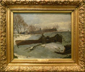 "Effet de neige du haut de mon balcon", Charles Desavary, …