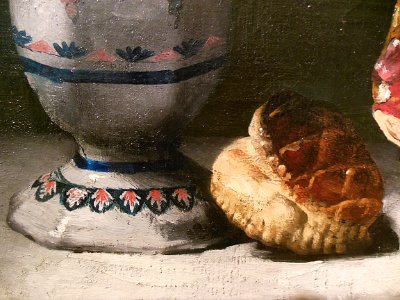 "Nature morte à la grenade" (détail), Théodule Ribot.