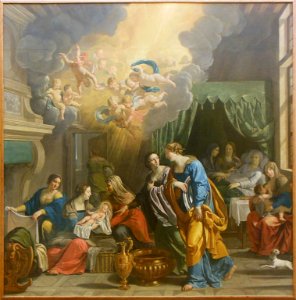"La Naissance de la Vierge", Philippe de Champaigne, 1638-…