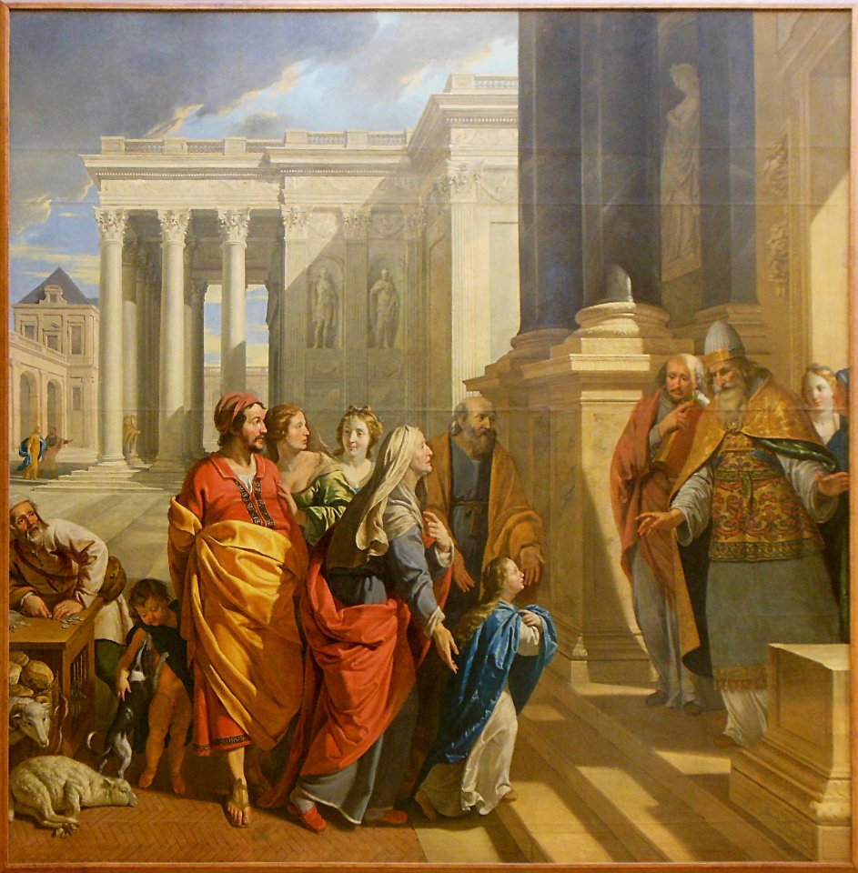"La Présentation de la Vierge au Temple", Philippe de Cham…