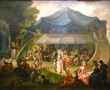 "Une fête au Colisée", Watteau de Lille, 1787-1792.