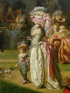 "Une fête au Colisée" (détail), Watteau de Lille, 1787-179…