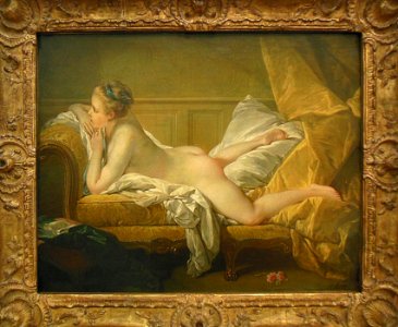 "Jeune fille au repos" (Louise O'Murphy), François Boucher…