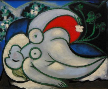 "Femme couchée", Pablo Picasso, 1932.