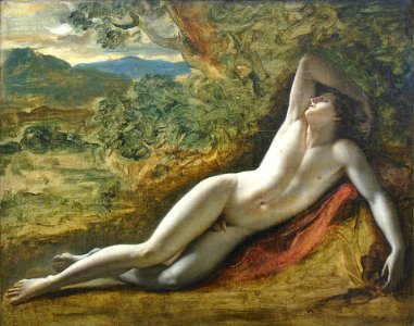 "Endymion. Effet de lune". Dit aussi "Le sommeil d'Endymio…