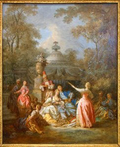 "Le concert russe", Jean-Baptiste Le Prince, 1770.