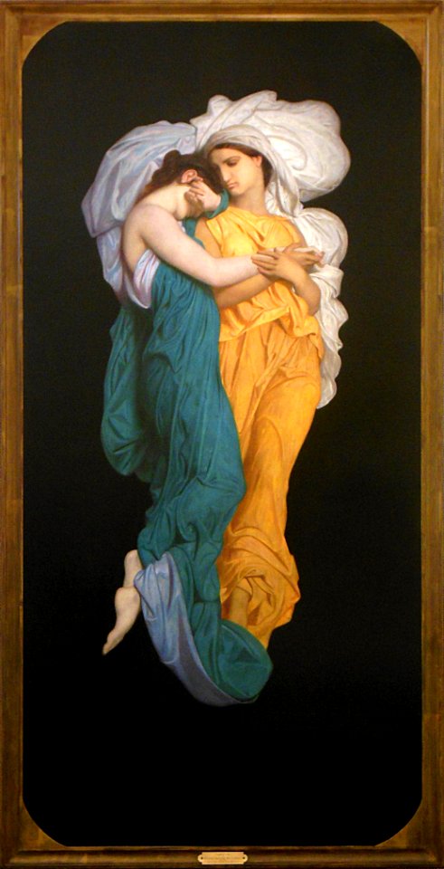 "L'Amitié", William Bouguereau, 1885.