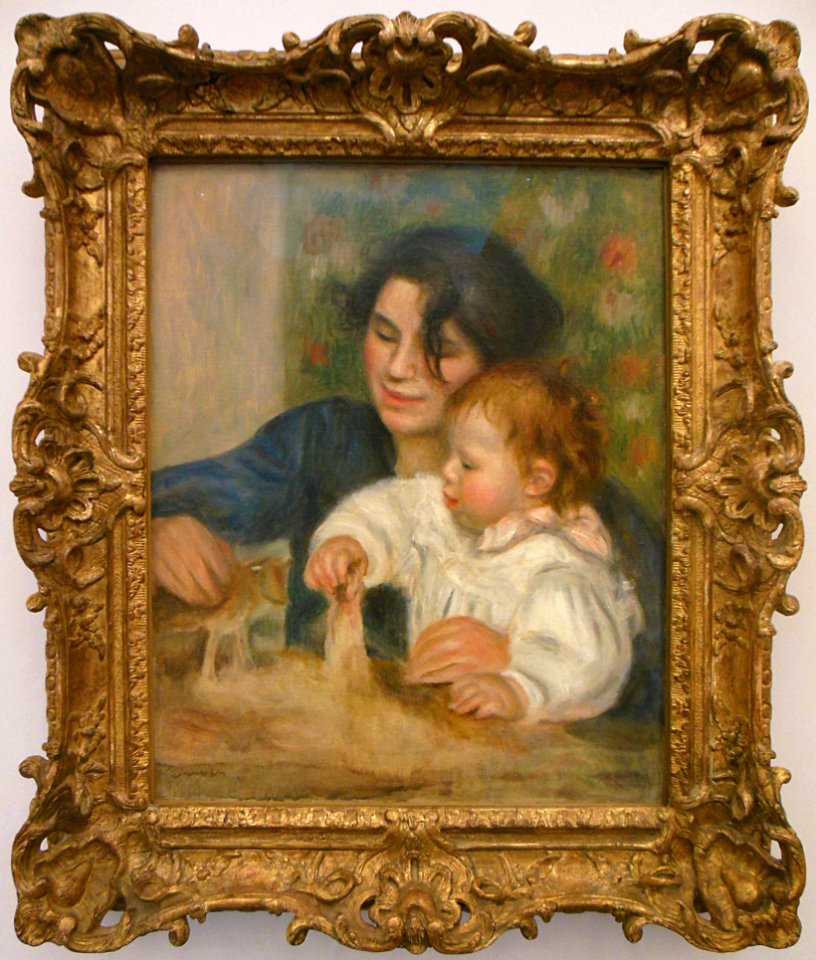 "Gabrielle et Jean", Auguste Renoir, 1895-1896.