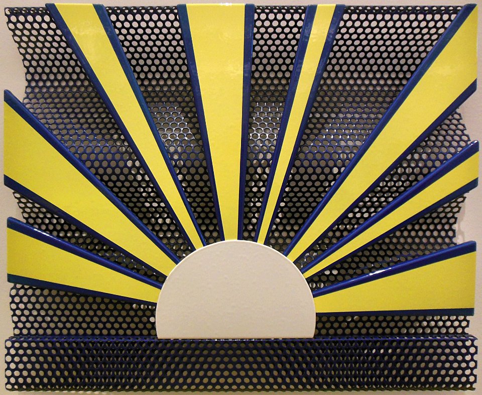 "Sunrise", Roy Lichtensein, 1965.