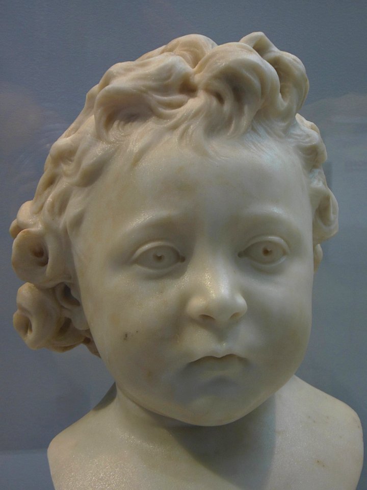 "L'enfant triste" (1770-1775) et "L'enfant gai" (1764), Cl…