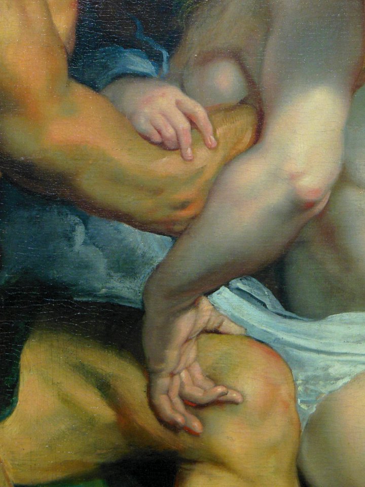 Ixion, roi des Lapithes, trompé par Junon qu'il voulait sé…