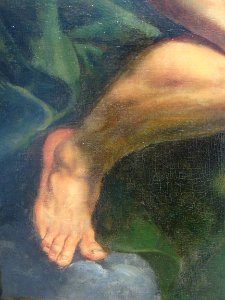 Ixion, roi des Lapithes, trompé par Junon qu'il voulait sé…