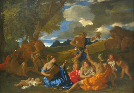 Fête en l'honneur de Bacchus, dieu romain du vin, dite la …