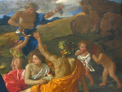 Fête en l'honneur de Bacchus, dieu romain du vin, dite la …