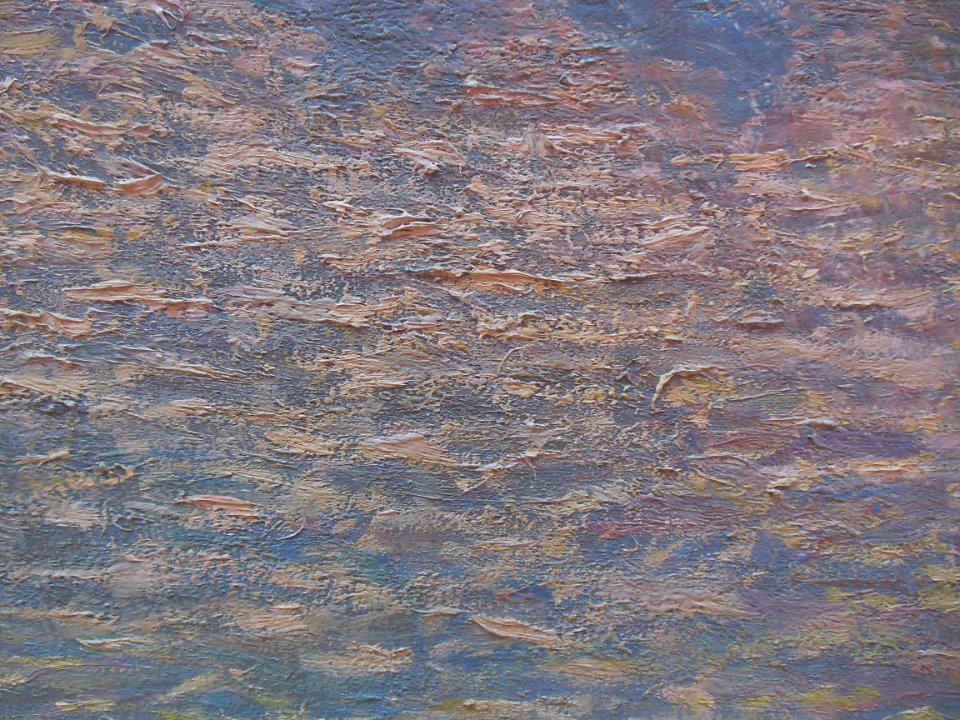 "Le Parlement de Londres" (détail), Claude Monet, 1904.