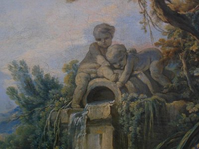 "Le nid", dit aussi "Le présent du berger" (détail). Franç…