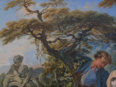 "Le nid", dit aussi "Le présent du berger" (détail). Franç…