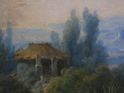 "Le nid", dit aussi "Le présent du berger" (détail). Franç…